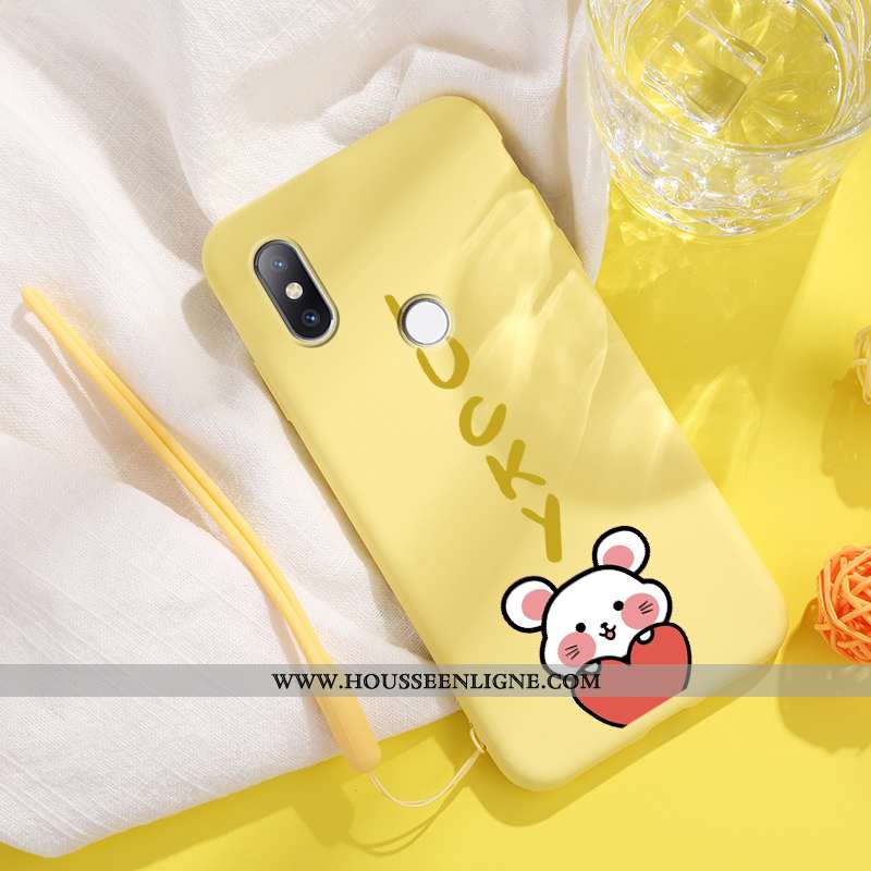 Étui Xiaomi Mi Mix 2s Ultra Tendance Amoureux Nouveau Noir Net Rouge Téléphone Portable