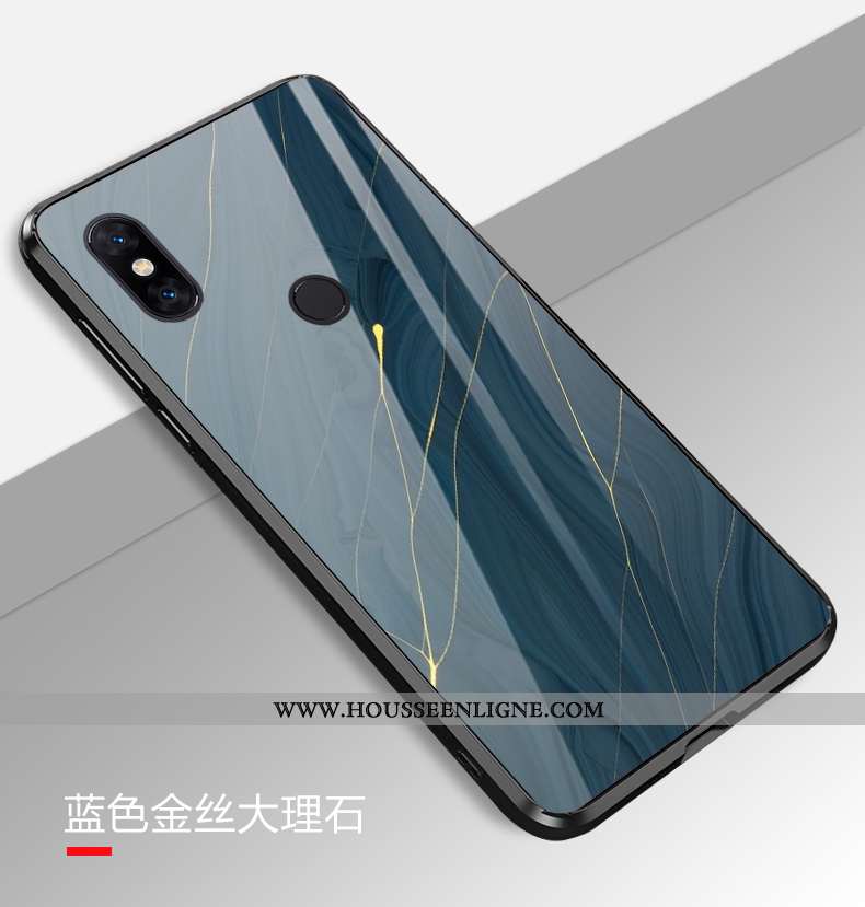 Étui Xiaomi Mi Mix 3 Créatif Fluide Doux Blanc Grand Simple Personnalité Blanche
