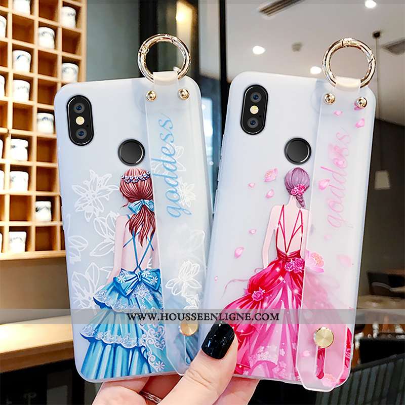 Étui Xiaomi Mi Mix 3 Créatif Protection Incassable Personnalité Téléphone Portable Rose Nouveau