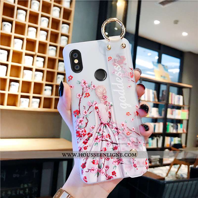 Étui Xiaomi Mi Mix 3 Créatif Protection Incassable Personnalité Téléphone Portable Rose Nouveau