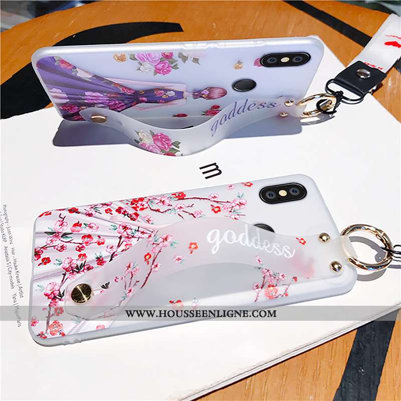 Étui Xiaomi Mi Mix 3 Créatif Protection Incassable Personnalité Téléphone Portable Rose Nouveau