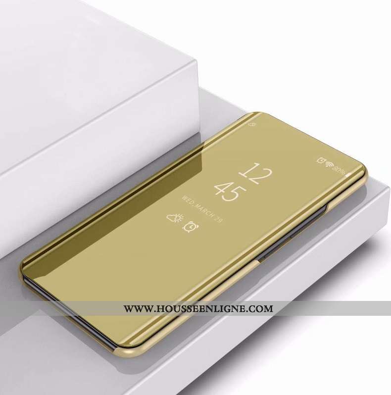 Étui Xiaomi Mi Mix 3 Cuir Placage Téléphone Portable Coque Argent Support