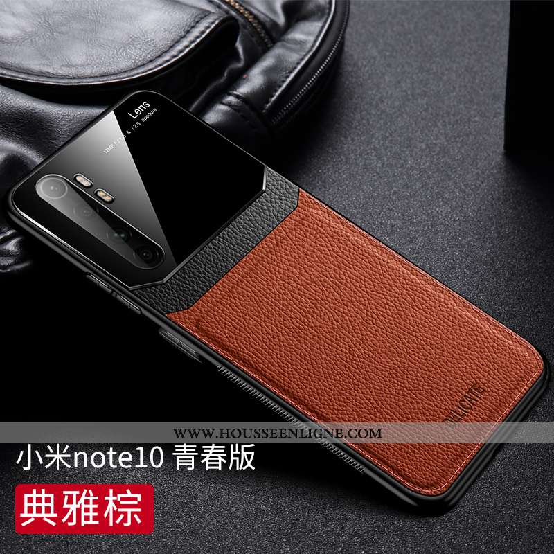 Étui Xiaomi Mi Note 10 Lite Modèle Fleurie Fluide Doux Qualité Nouveau Protection Cuir Tout Compris 