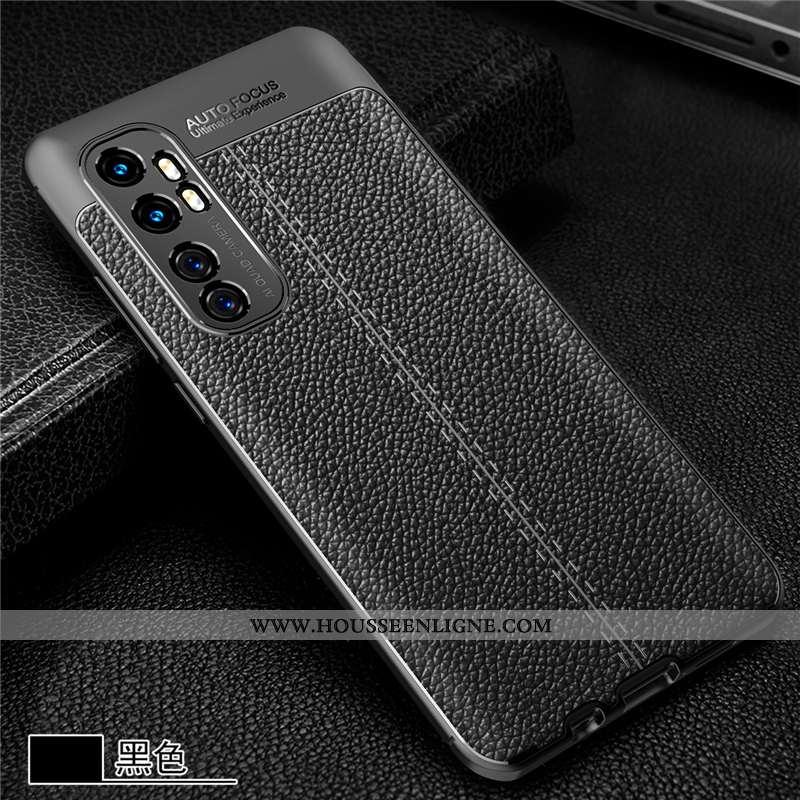Étui Xiaomi Mi Note 10 Lite Silicone Protection Incassable Fluide Doux Coque Jeunesse Petit Rouge