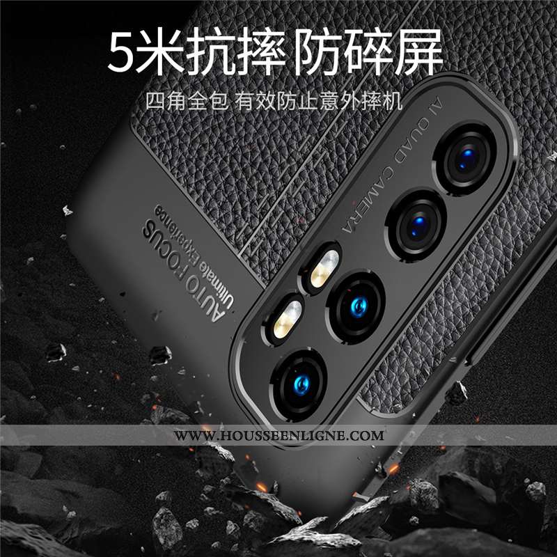 Étui Xiaomi Mi Note 10 Lite Silicone Protection Incassable Fluide Doux Coque Jeunesse Petit Rouge