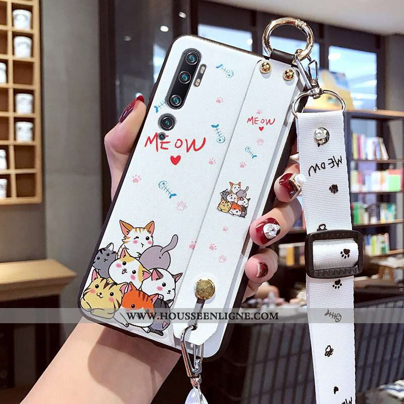 Étui Xiaomi Mi Note 10 Protection Personnalité Rouge Tendance Incassable Créatif Fluide Doux