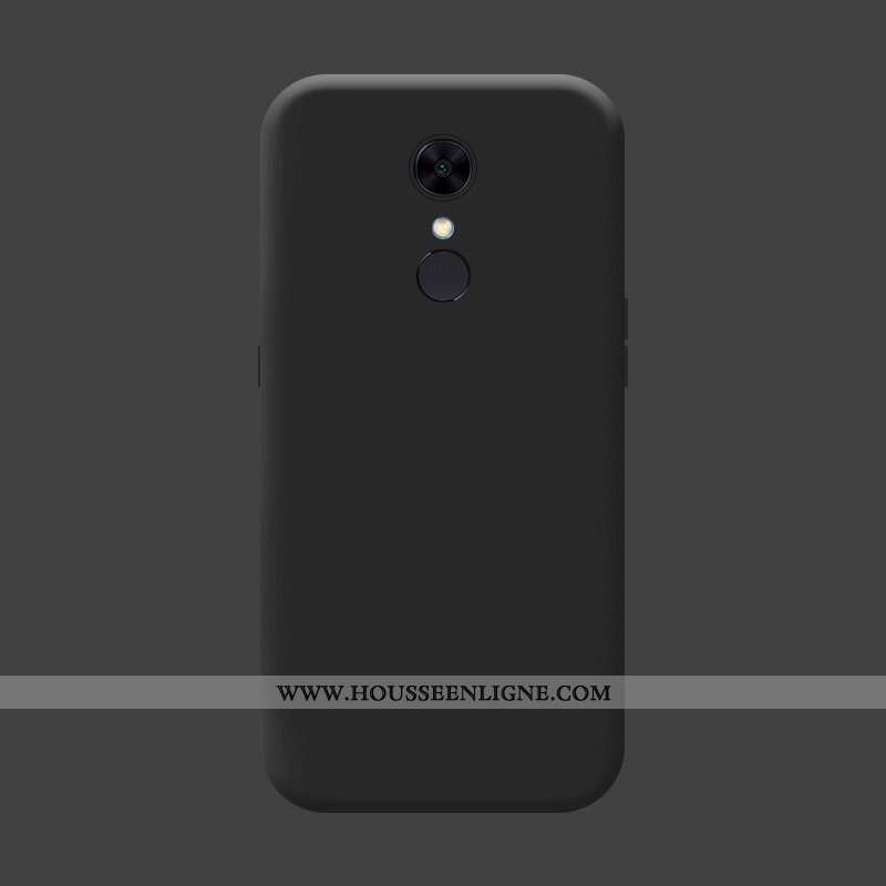 Étui Xiaomi Redmi 5 Fluide Doux Silicone Rouge Tendance Délavé En Daim Incassable Membrane Verte