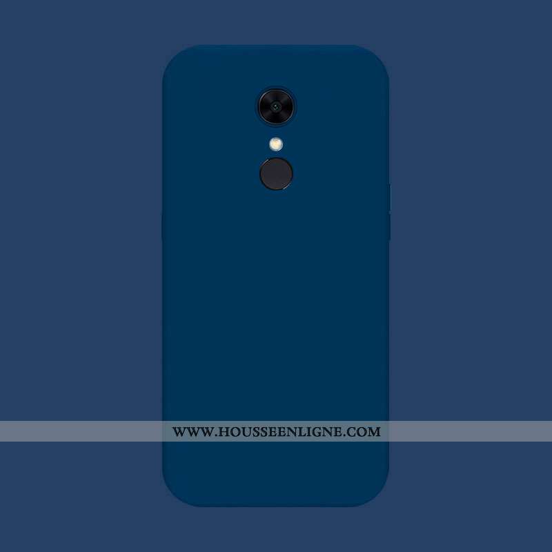 Étui Xiaomi Redmi 5 Fluide Doux Silicone Rouge Tendance Délavé En Daim Incassable Membrane Verte
