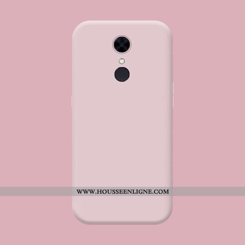 Étui Xiaomi Redmi 5 Fluide Doux Silicone Rouge Tendance Délavé En Daim Incassable Membrane Verte