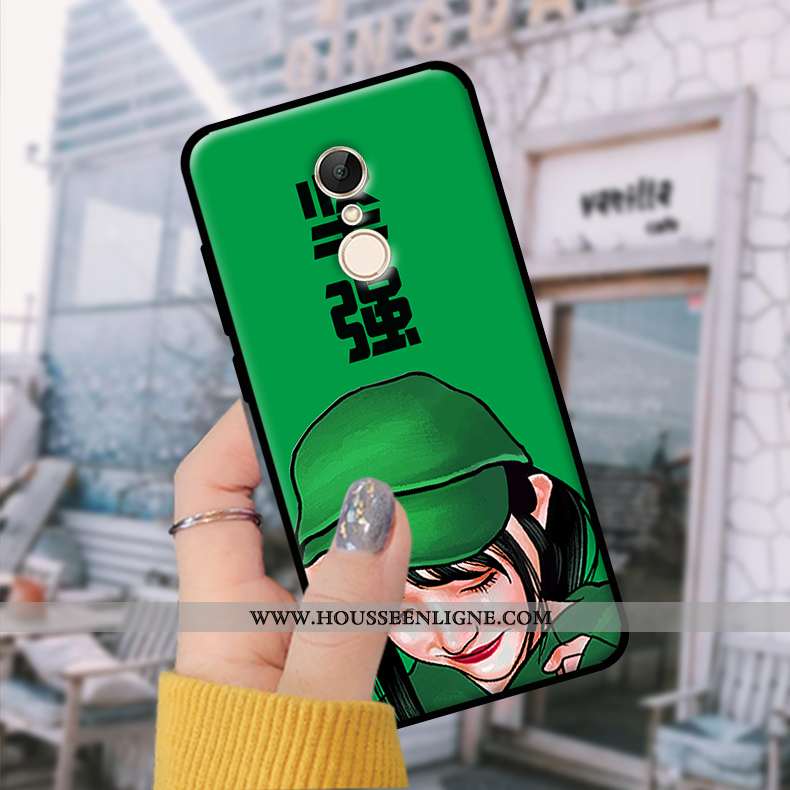 Étui Xiaomi Redmi 5 Fluide Doux Tendance Bleu Incassable Téléphone Portable Coque
