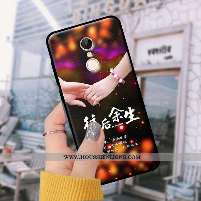 Étui Xiaomi Redmi 5 Fluide Doux Tendance Bleu Incassable Téléphone Portable Coque