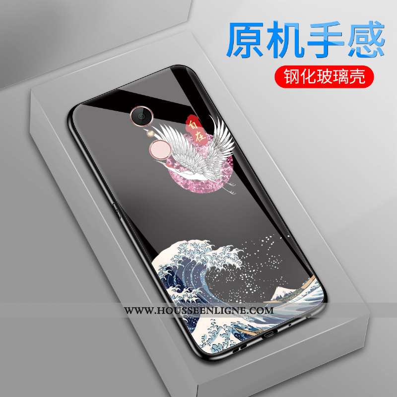 Étui Xiaomi Redmi 5 Protection Verre Difficile Créatif Vintage Personnalité Verte