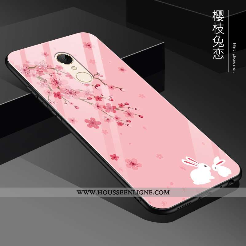 Étui Xiaomi Redmi 5 Silicone Protection Verre Difficile Incassable Tout Compris Tendance Bleu