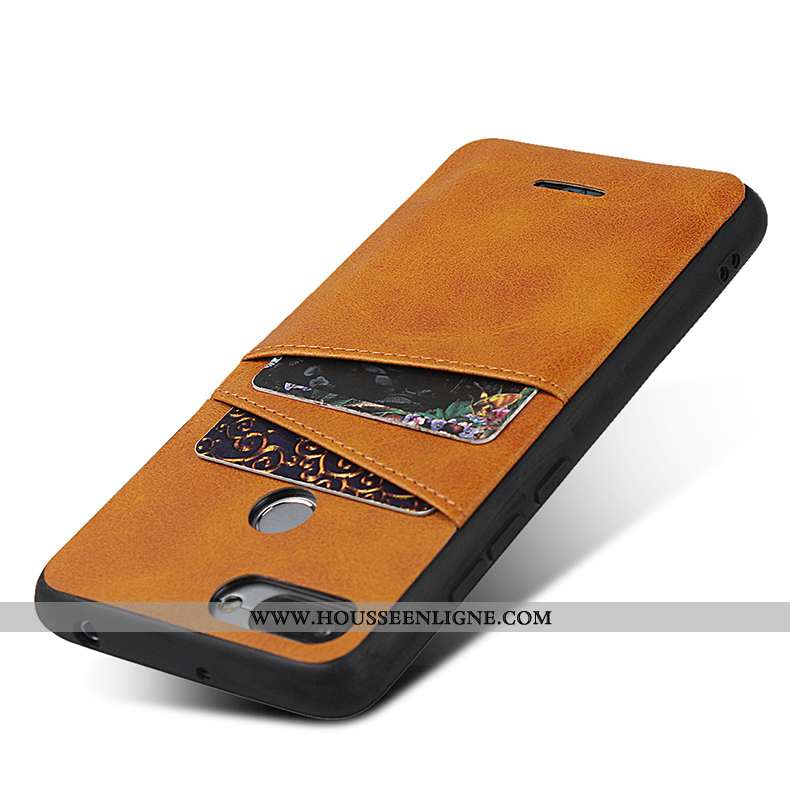 Étui Xiaomi Redmi 6 Cuir Créatif Carte Rouge Incassable Ultra Noir