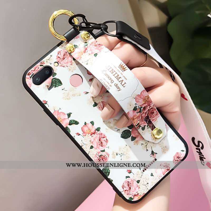 Étui Xiaomi Redmi 6 Fluide Doux Silicone Personnalité Tout Compris Téléphone Portable Incassable Bla