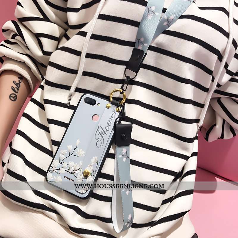 Étui Xiaomi Redmi 6 Fluide Doux Silicone Personnalité Tout Compris Téléphone Portable Incassable Bla