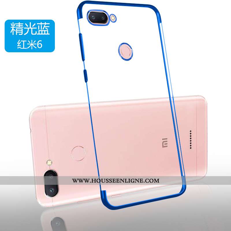 Étui Xiaomi Redmi 6 Ultra Tendance Sentir Incassable Protection Bleu