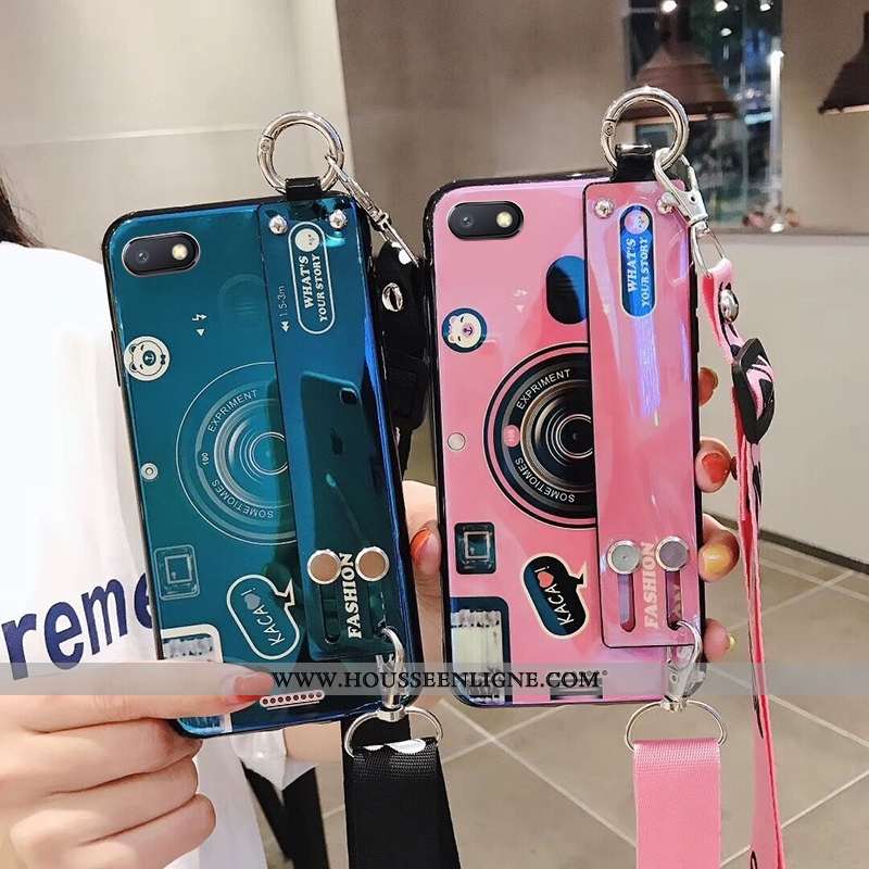 Étui Xiaomi Redmi 6a Cou Suspendu Tendance Rose Tout Compris Rouge Coque