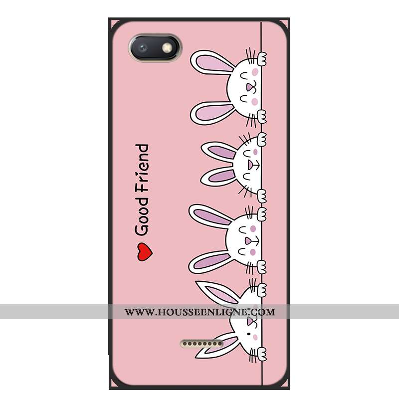 Étui Xiaomi Redmi 6a Fluide Doux Silicone Coque Téléphone Portable Tout Compris Rouge Bleu