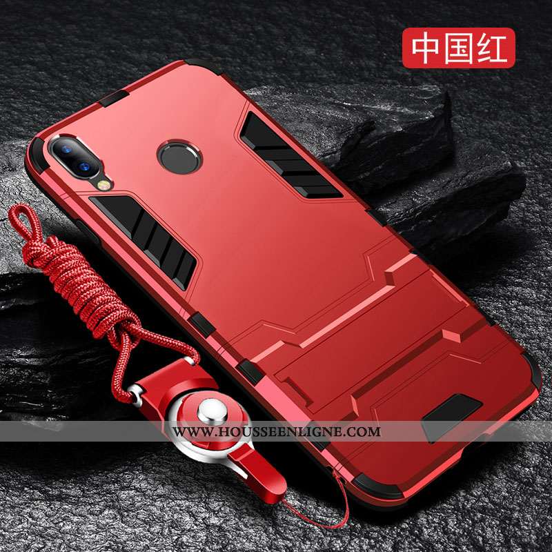 Étui Xiaomi Redmi 7 Délavé En Daim Tendance Incassable Tout Compris Protection Téléphone Portable Si