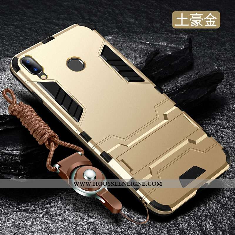 Étui Xiaomi Redmi 7 Délavé En Daim Tendance Incassable Tout Compris Protection Téléphone Portable Si