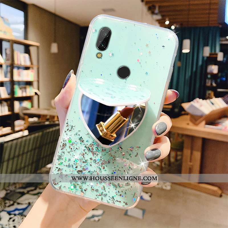 Étui Xiaomi Redmi 7 Fluide Doux Protection Rose Étoile Nouveau Téléphone Portable