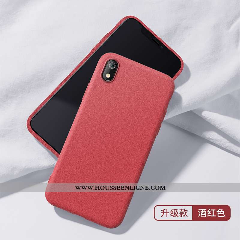 Étui Xiaomi Redmi 7a Personnalité Tendance Gris Support Petit Incassable Fluide Doux
