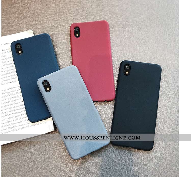 Étui Xiaomi Redmi 7a Personnalité Tendance Gris Support Petit Incassable Fluide Doux