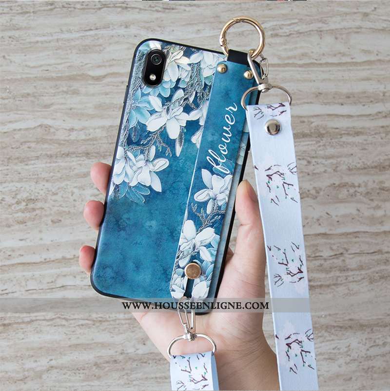 Étui Xiaomi Redmi 7a Protection Ornements Suspendus Petit Téléphone Portable Silicone Art Personnali