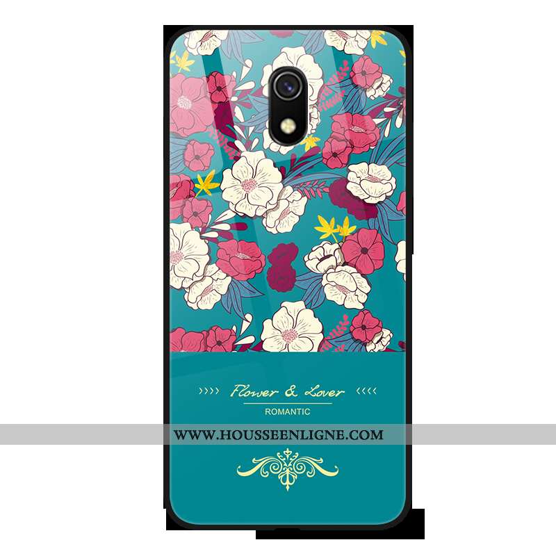 Étui Xiaomi Redmi 8a Charmant Ultra Légère Net Rouge Coque Mode Tout Compris Bleu