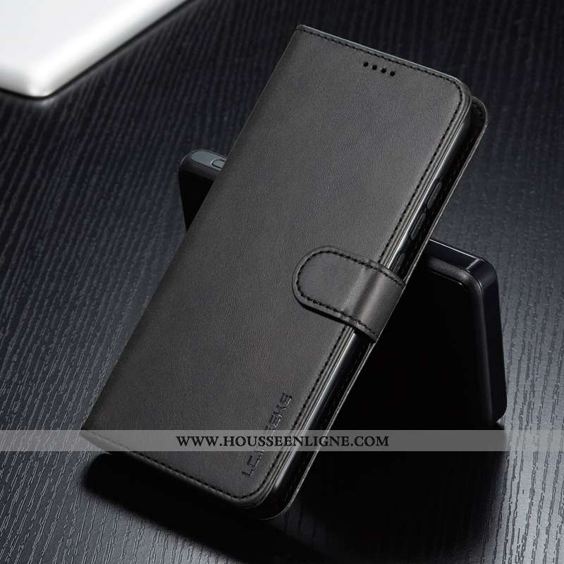 Étui Xiaomi Redmi 8a Cuir Silicone Tempérer Coque Clamshell Téléphone Portable Incassable Marron