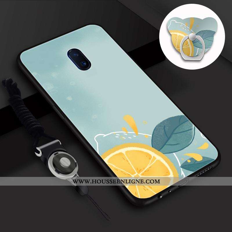 Étui Xiaomi Redmi 8a Silicone Protection Rouge Membrane Bleu Fluide Doux
