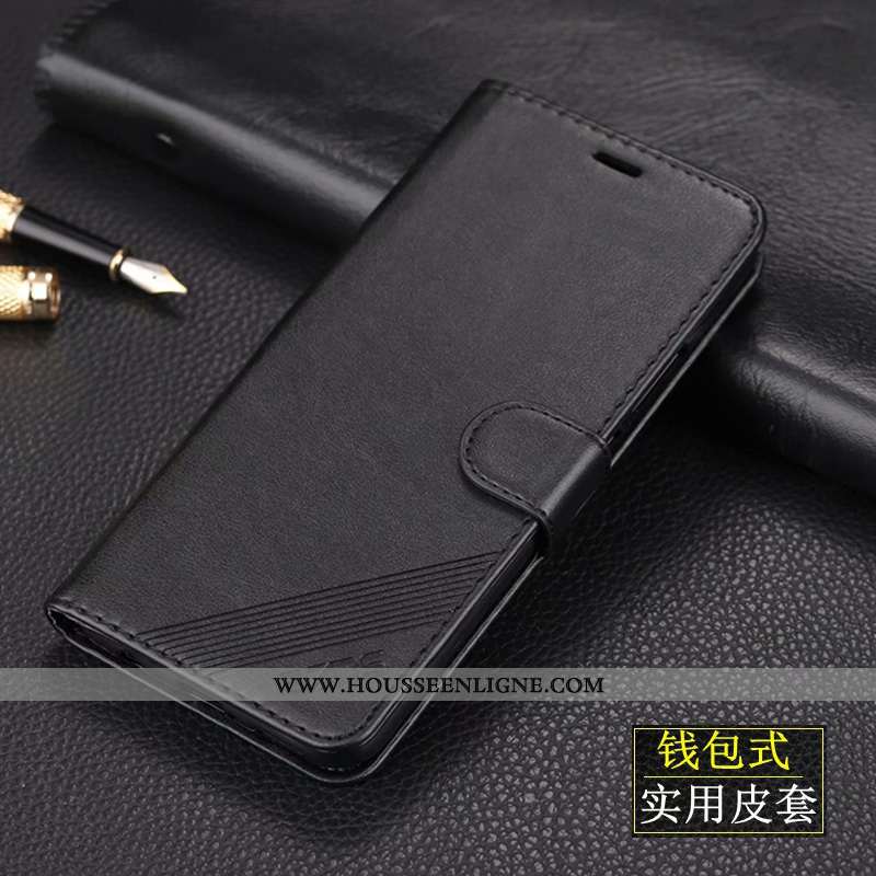 Étui Xiaomi Redmi 9 Cuir Protection Clamshell Incassable Tout Compris Coque Téléphone Portable Marro