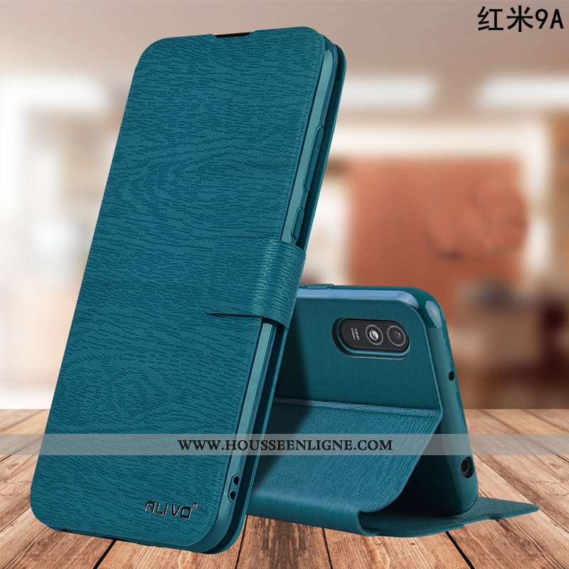 Étui Xiaomi Redmi 9a Silicone Protection Tout Compris Rouge Housse Fluide Doux Téléphone Portable