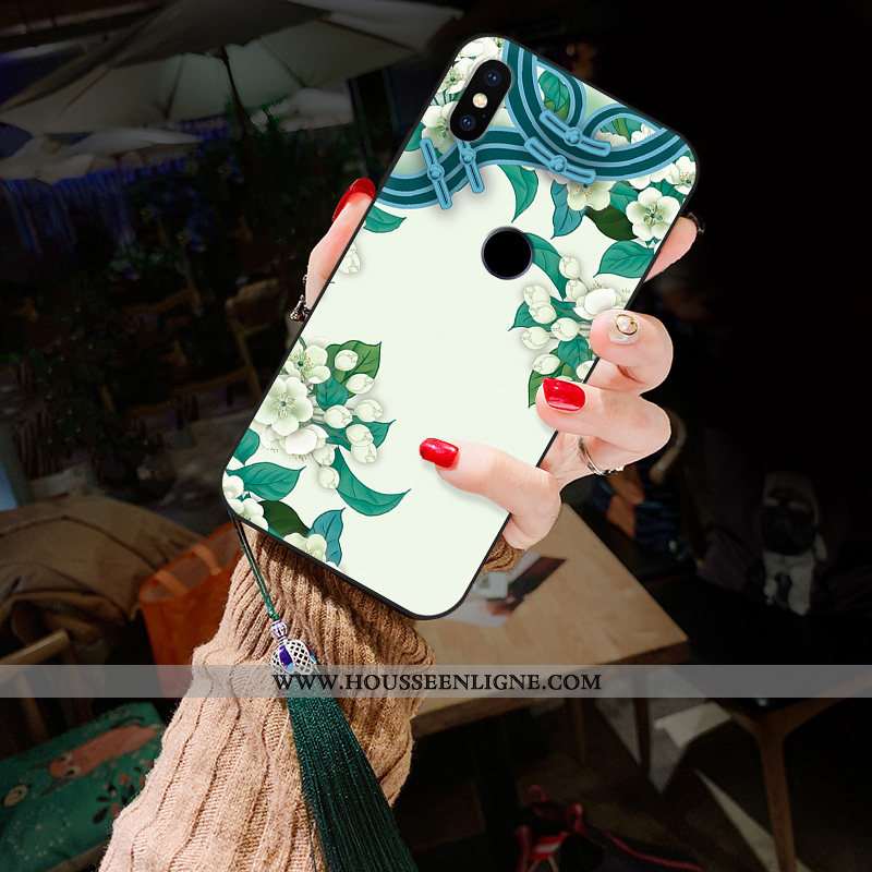 Étui Xiaomi Redmi Note 5 Délavé En Daim Fleur Classiques Pivoine Style Chinois Téléphone Portable Ha