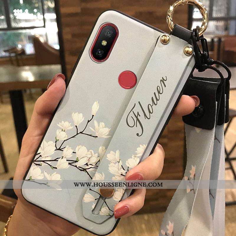 Étui Xiaomi Redmi Note 5 Ornements Suspendus Fluide Doux Blanc Coque Rouge Frais Support Blanche