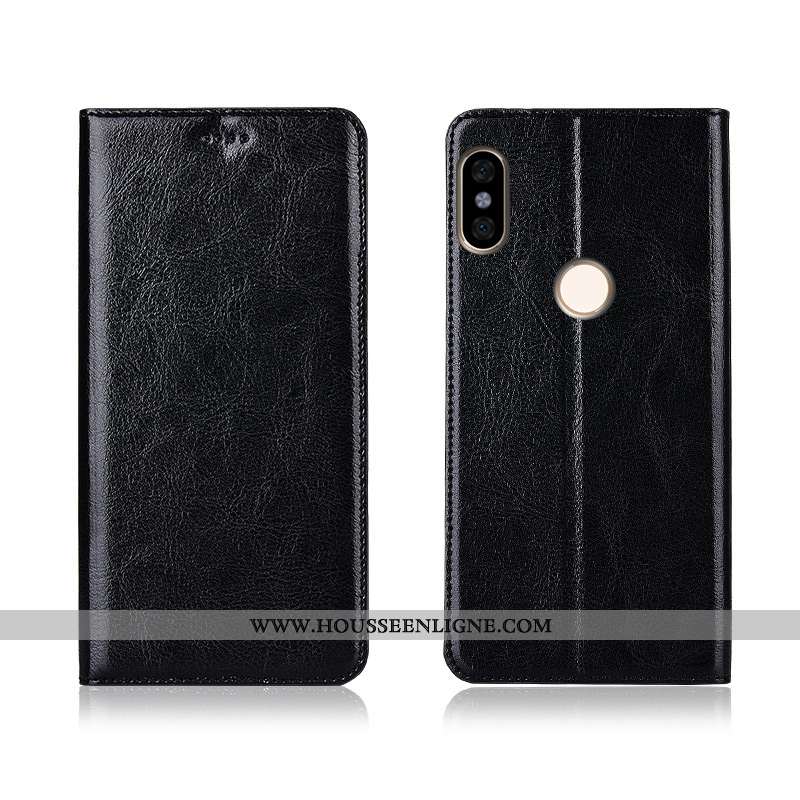 Étui Xiaomi Redmi Note 6 Pro Cuir Modèle Fleurie Tout Compris Coque Incassable Petit Protection Véri