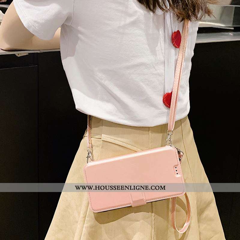 Étui Xiaomi Redmi Note 6 Pro Cuir Tout Compris Qualité Incassable Coque Housse Rose