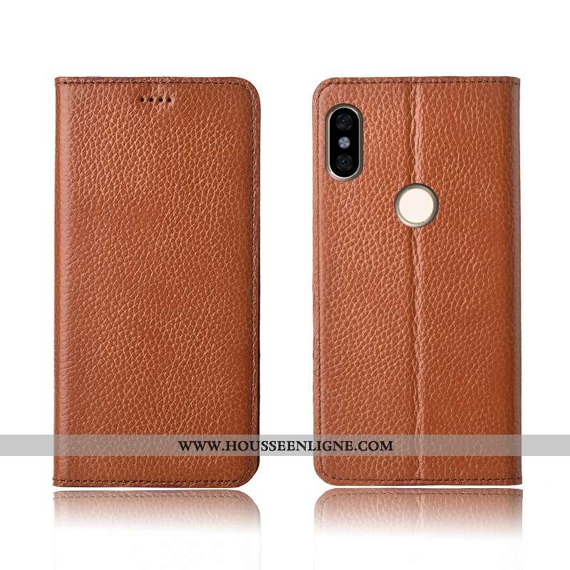 Étui Xiaomi Redmi Note 6 Pro Silicone Protection Petit Rouge Coque Fluide Doux Rose
