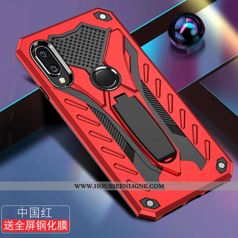 Étui Xiaomi Redmi Note 7 Fluide Doux Silicone Nouveau Net Rouge Ballon Noir Téléphone Portable