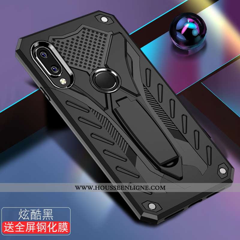Étui Xiaomi Redmi Note 7 Fluide Doux Silicone Nouveau Net Rouge Ballon Noir Téléphone Portable