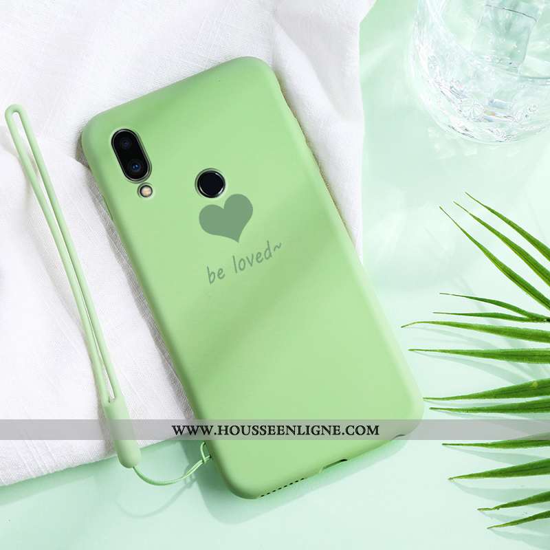Étui Xiaomi Redmi Note 7 Mode Protection Petit Créatif Tendance Coque En Silicone Nouveau Jaune
