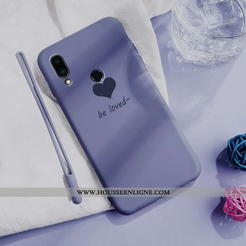 Étui Xiaomi Redmi Note 7 Mode Protection Petit Créatif Tendance Coque En Silicone Nouveau Jaune