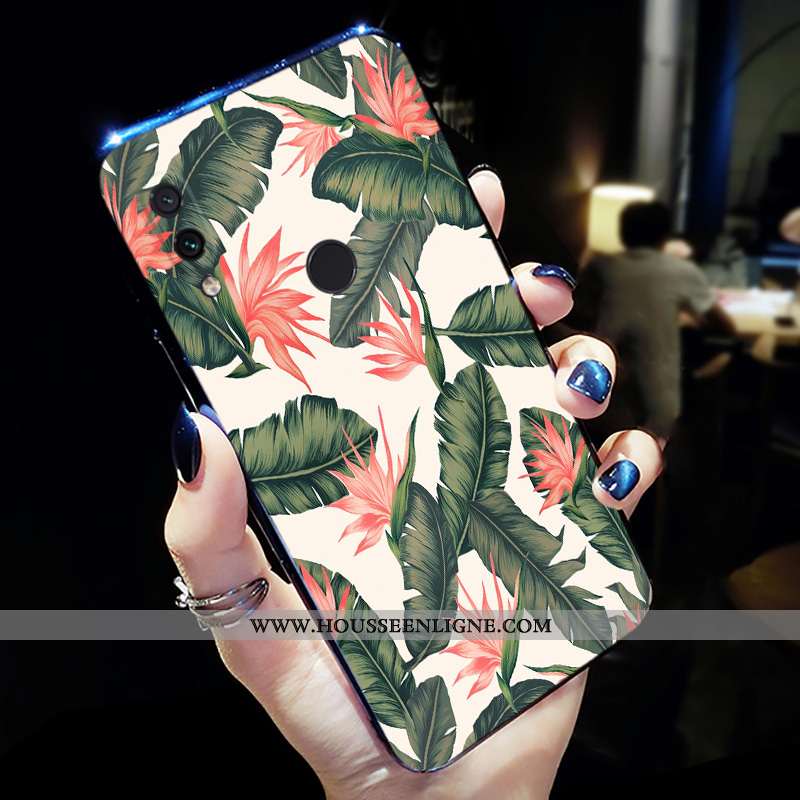 Étui Xiaomi Redmi Note 7 Personnalité Créatif Incassable Frais Tout Compris Coque Vert Verte