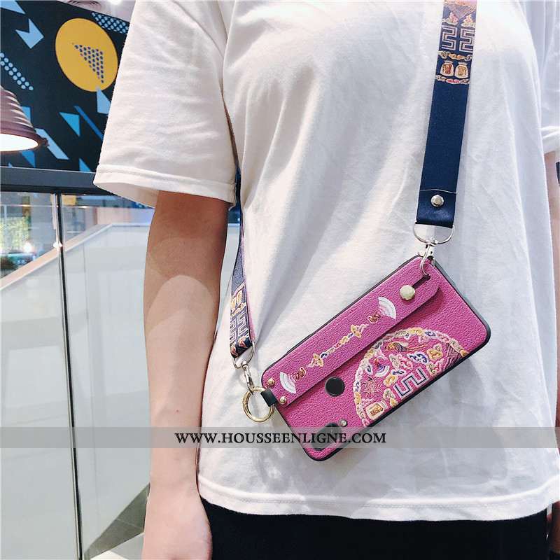 Étui Xiaomi Redmi Note 7 Ultra Tendance Nouveau Fluide Doux Protection Incassable Rose