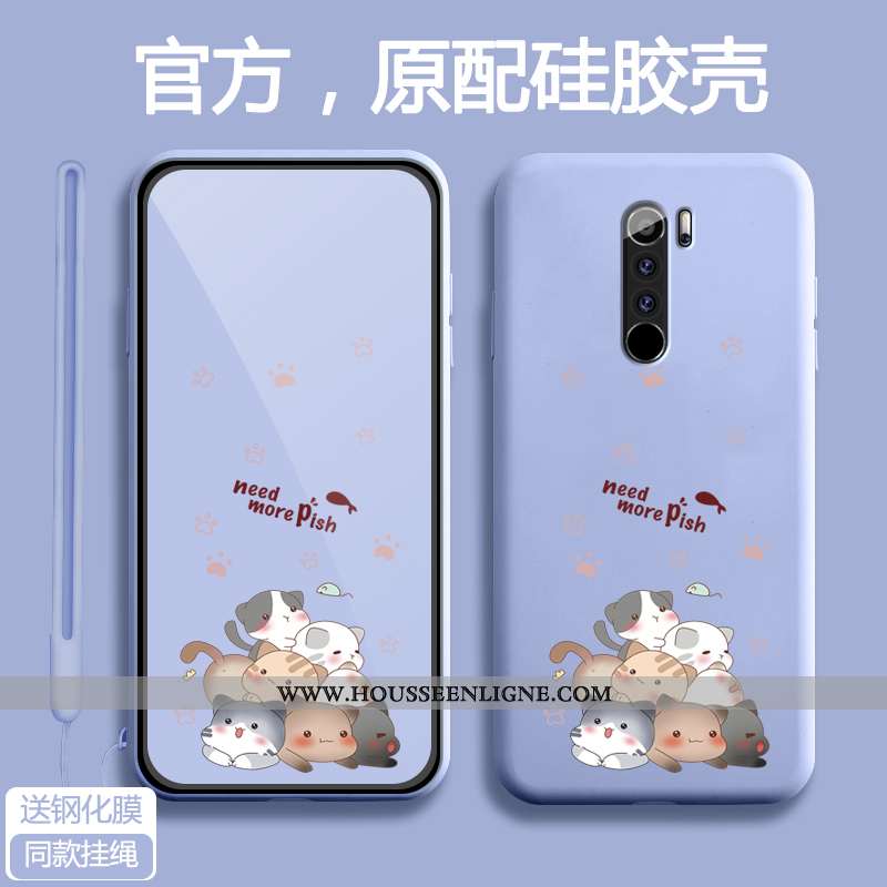 Étui Xiaomi Redmi Note 8 Pro Créatif Dessin Animé Silicone Petit Net Rouge Tout Compris Fluide Doux