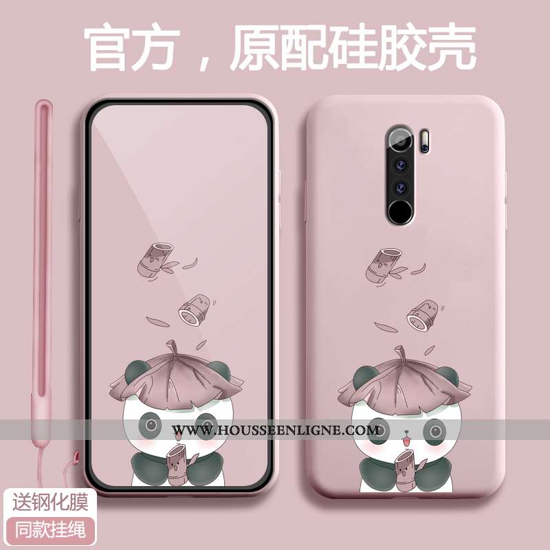 Étui Xiaomi Redmi Note 8 Pro Créatif Dessin Animé Silicone Petit Net Rouge Tout Compris Fluide Doux