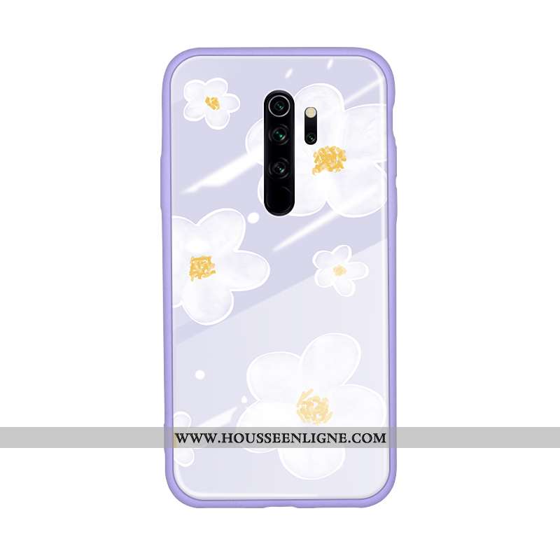 Étui Xiaomi Redmi Note 8 Pro Créatif Silicone Téléphone Portable Difficile Tout Compris Coque Rouge 