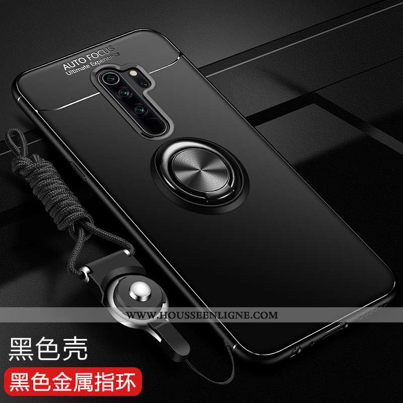 Étui Xiaomi Redmi Note 8 Pro Fluide Doux Silicone Protection Rouge Téléphone Portable Coque Bleu