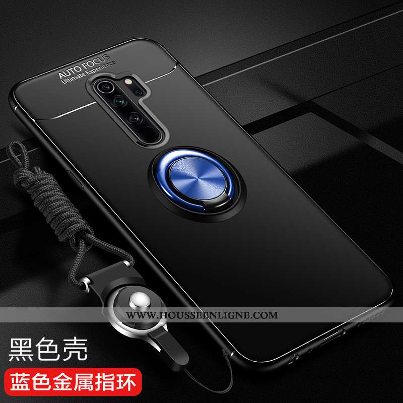 Étui Xiaomi Redmi Note 8 Pro Fluide Doux Silicone Protection Rouge Téléphone Portable Coque Bleu